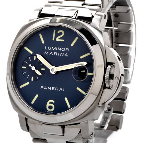 panerai luminor marina automatic dial.